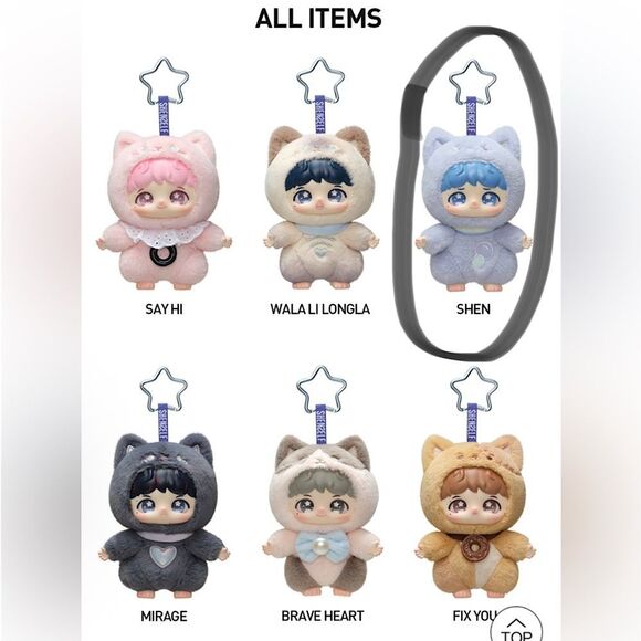 Pop Mart ZHOU SHEN SHENSELF Plush Doll Pendant - Shen - Picture 10 of 16